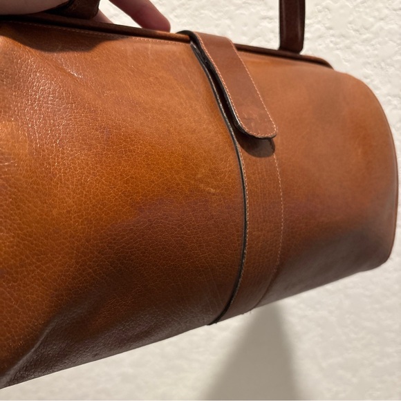 Salvatore Ferragamo Brown Leather
Satchel Hand Bag - Picture 10 of 16